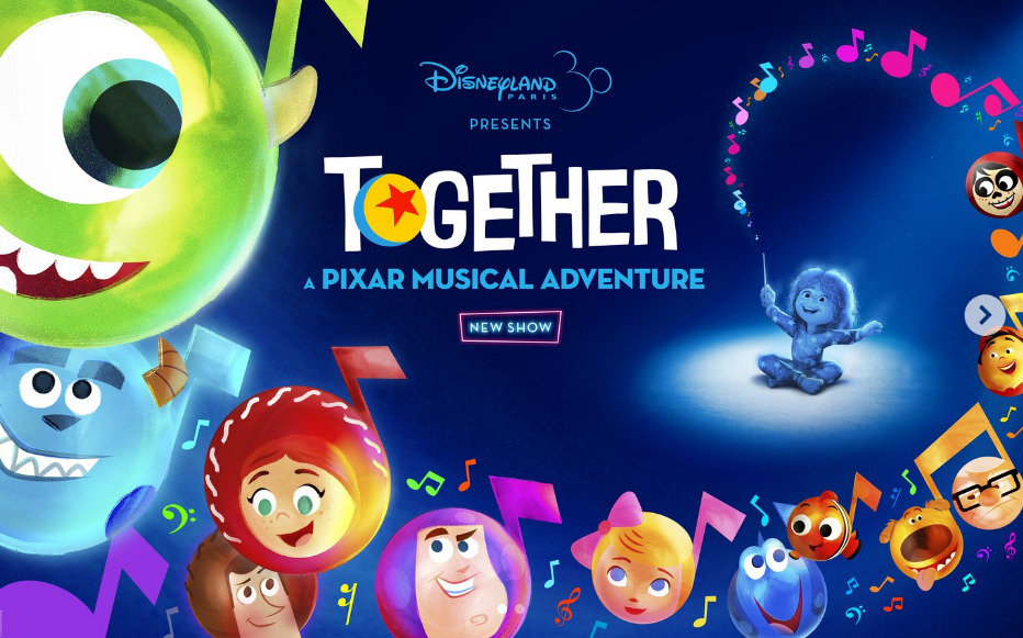 Nuevo musical de Pixar en Disneyland Paris