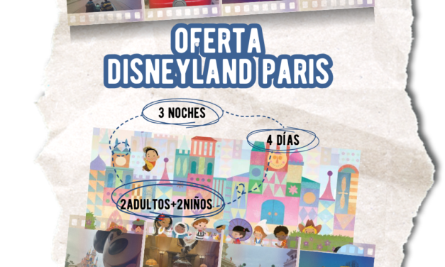 Oferta a Disneyland Paris con Media Pensión en Junio