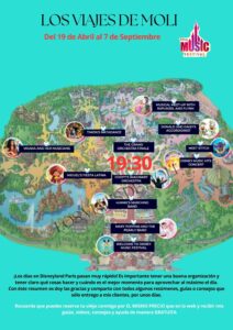 mapa resumen espectaculos disney music festival
