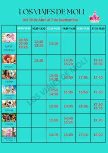 horarios espectaculos disneyland paris verano