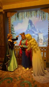 foto con elsa y anna