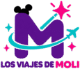 Logo de Los Viajes de Moli, agencia oficial Disney